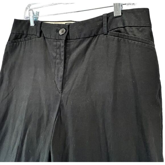 Talbots Pants Womens 10 The Perfect Crop Stretch Spandex Cropped Comfort Capri - Picture 2 of 11